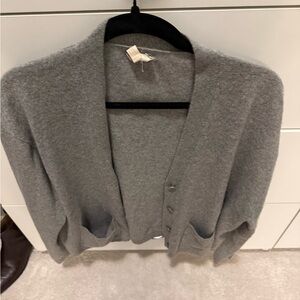 J. Crew Gray Women's Cardigan Sweater